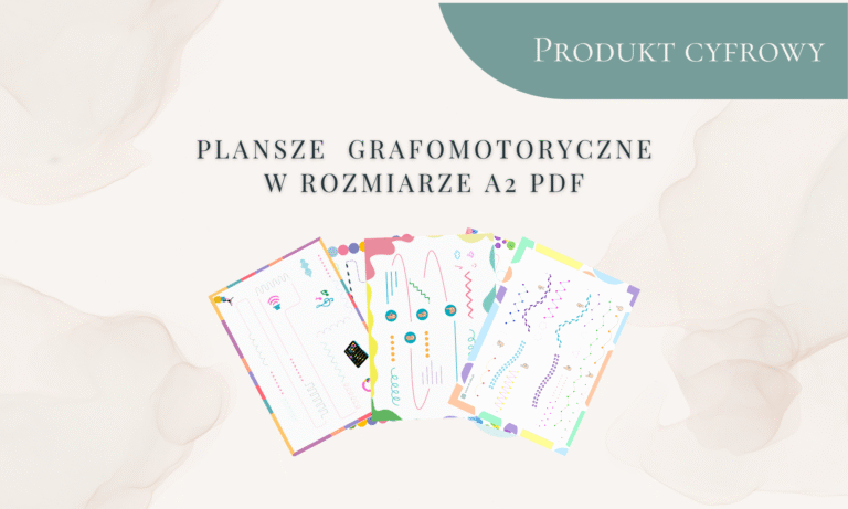 Plansze grafomotoryczne w formacie A2- PDF